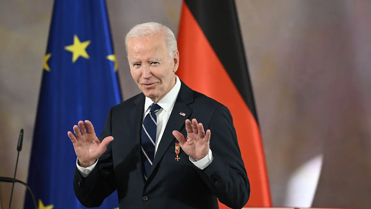Joe Biden hat den Einsatz Deutschlands für die Ukraine gewürdigt.