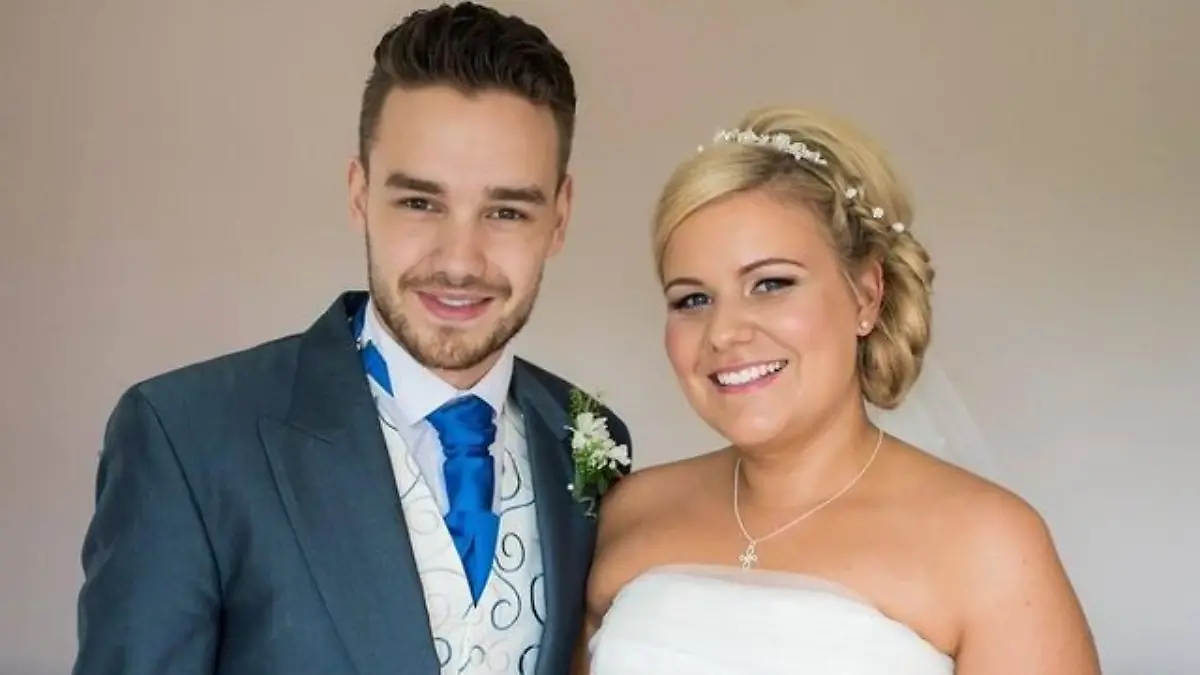 Liam Payne und seine Schwester Ruth bei ihrer Hochzeit