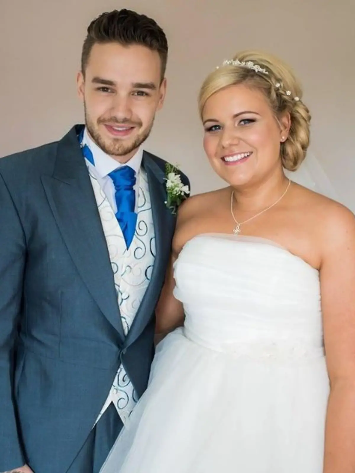 Liam Payne und seine Schwester Ruth bei ihrer Hochzeit