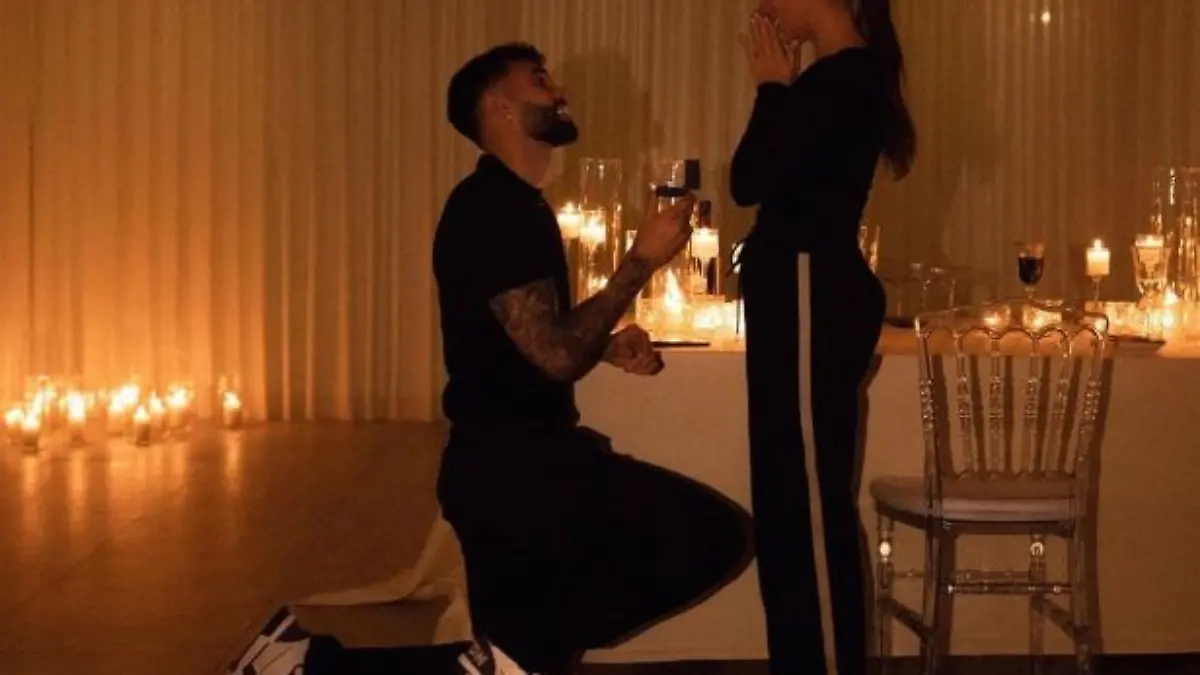 David Raya macht seiner Freundin Tatiana Trouboul einen Heiratsantrag