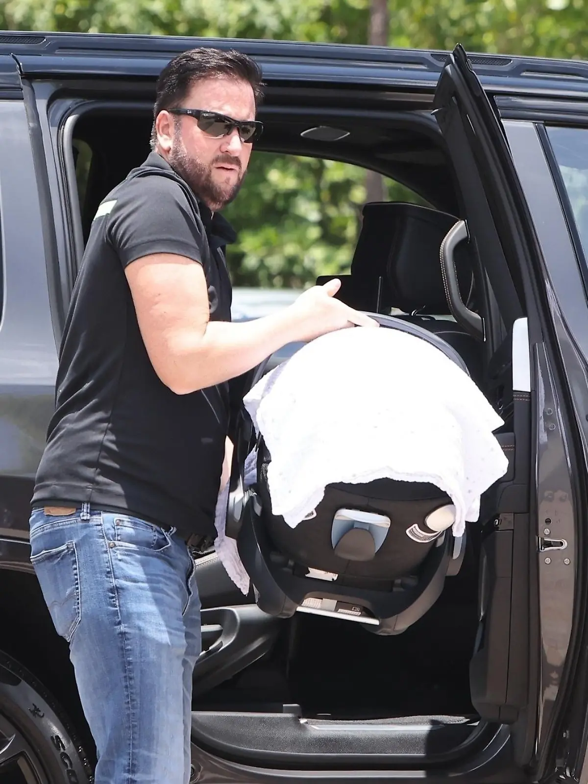FLorida, FL - New Parents Michael Wendler and Laura Müller take their son to his first doctors appointment in Florida.
Pictured: Michael Wendler
BACKGRID USA 28 JUNE 2023 
BYLINE MUST READ: MiamiPIXX / BACKGRID


