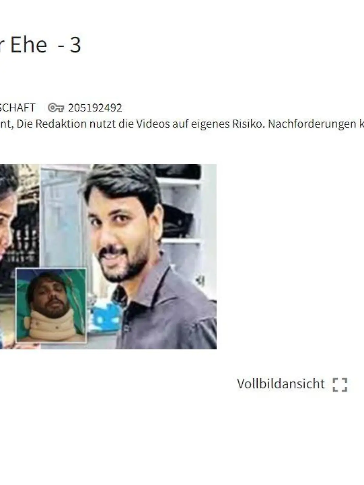 Viyyapu Pushpa (22) und Addepallu Ram Naidu (28) sollten eigentlich am 29. Mai heiraten. Nun liegt er im Krankenhaus, seine Ex-Verlobte muss sich wegen versuchten Mordes vor Gericht verantworten.