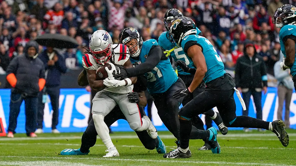 Jacksonville Jaguars gegen New England Patriots 