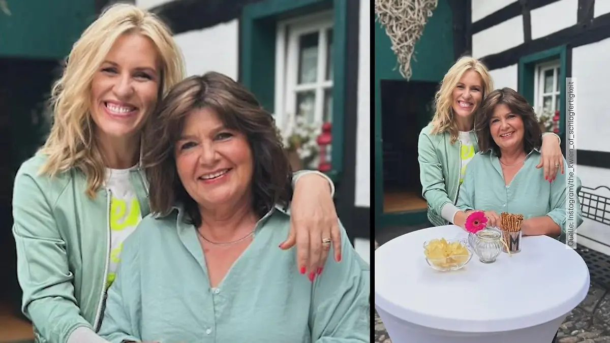 Nicole Staudinger gemeinsam mit ihrer Mama. Zusammen müssen sie jetzt stark sein.