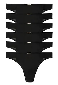 Feel Comfort Mikrofaser-String (Sechser Pack)