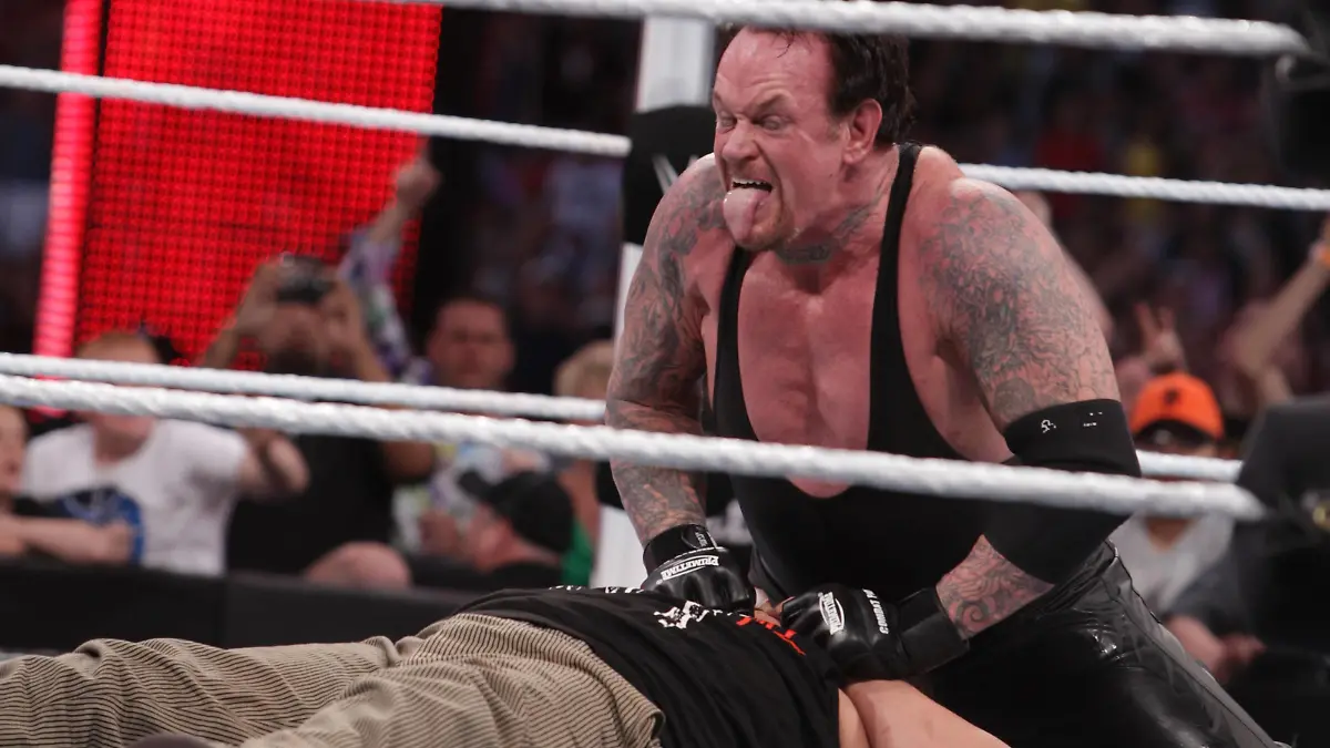 Mar 29, 2015 - Santa Clara, California, U.S. - The Undertaker during WWE WrestleMania 31 at Levi s Stadium in front of 76,000 fans. WWE 2015 - WrestleMania 31 PUBLICATIONxINxGERxSUIxAUTxONLY - ZUMAr72_

Mar 29 2015 Santa Clara California u s The Undertaker during WWE Wrestlemania 31 AT Levi s Stage in Front of 76 000 supporters WWE 2015 Wrestlemania 31 PUBLICATIONxINxGERxSUIxAUTxONLY