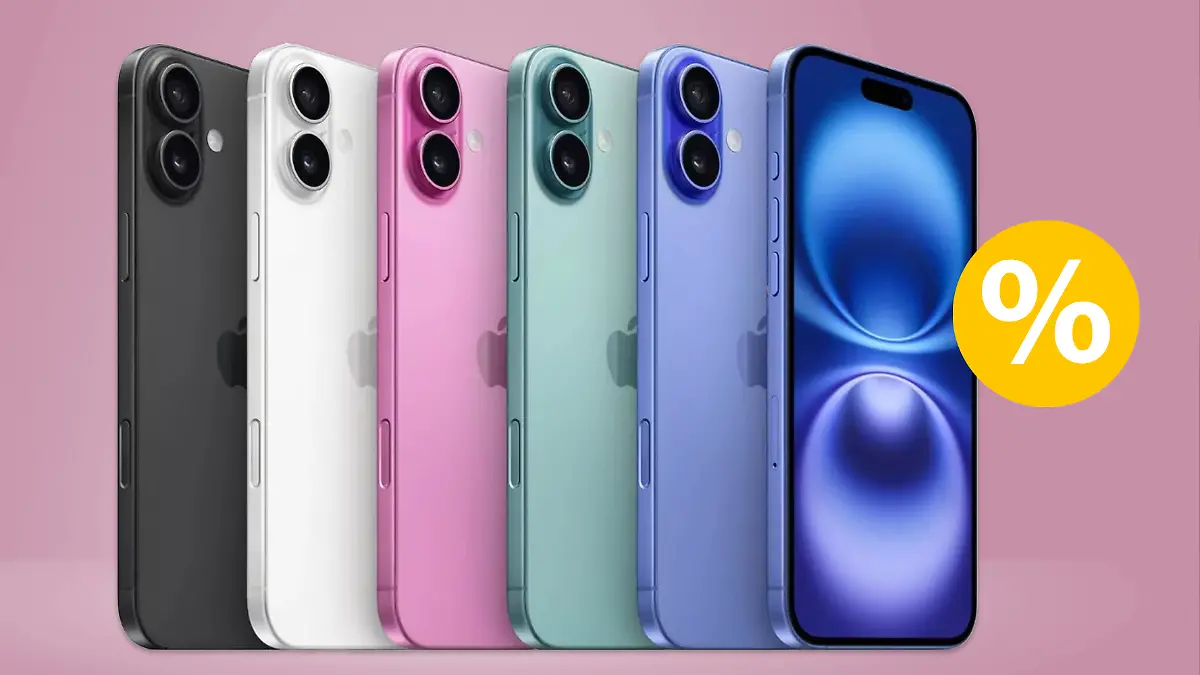 iPhone 16 in verschiedenen Farben