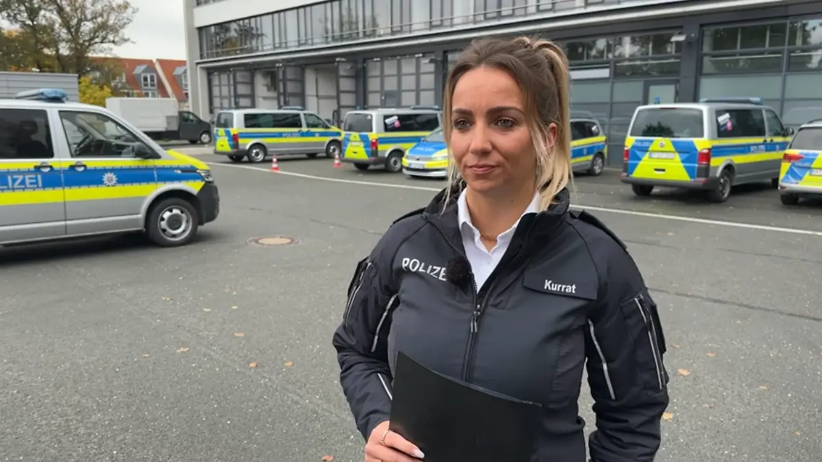 Polizeisprecherin Stefanie Kurrat. 