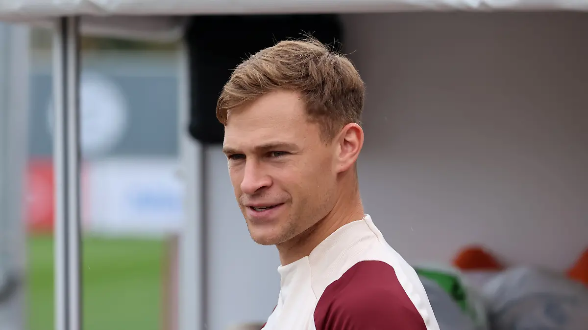 Joshua Kimmich trifft in der Champions League mit dem FC Bayern auf den FC Barcelona.