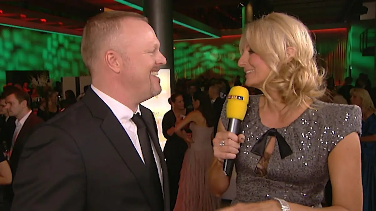 Sein freches Grinsen ist immer parat: Stefan und Frauke bei einem Interview vor über zehn Jahren.