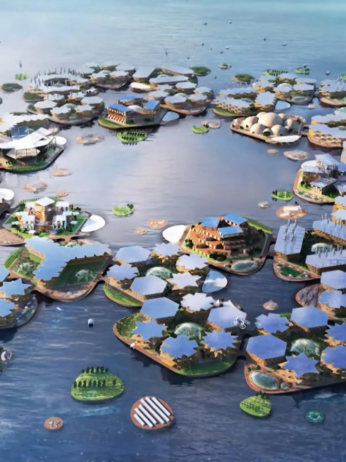 So soll laut südkoreanischen Plänen die Stadt der Zukunft aussehen. Der Bau soll schon im kommenden Jahr starten und bis 2025 beendet werden. Mehr dazu im Video.