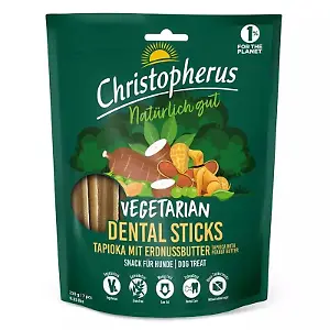 Christopherus-Dental-Sticks mit Erdnussbutter (250g)