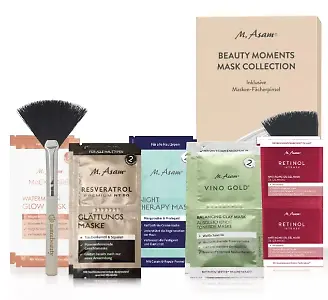 Skin Heroes Geschenkbox mit Maskenset und Pinsel von M. Asam