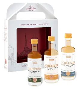 Schlitzer-Whisky-Speziallagerungen-Box (3 x 0,05 Liter)