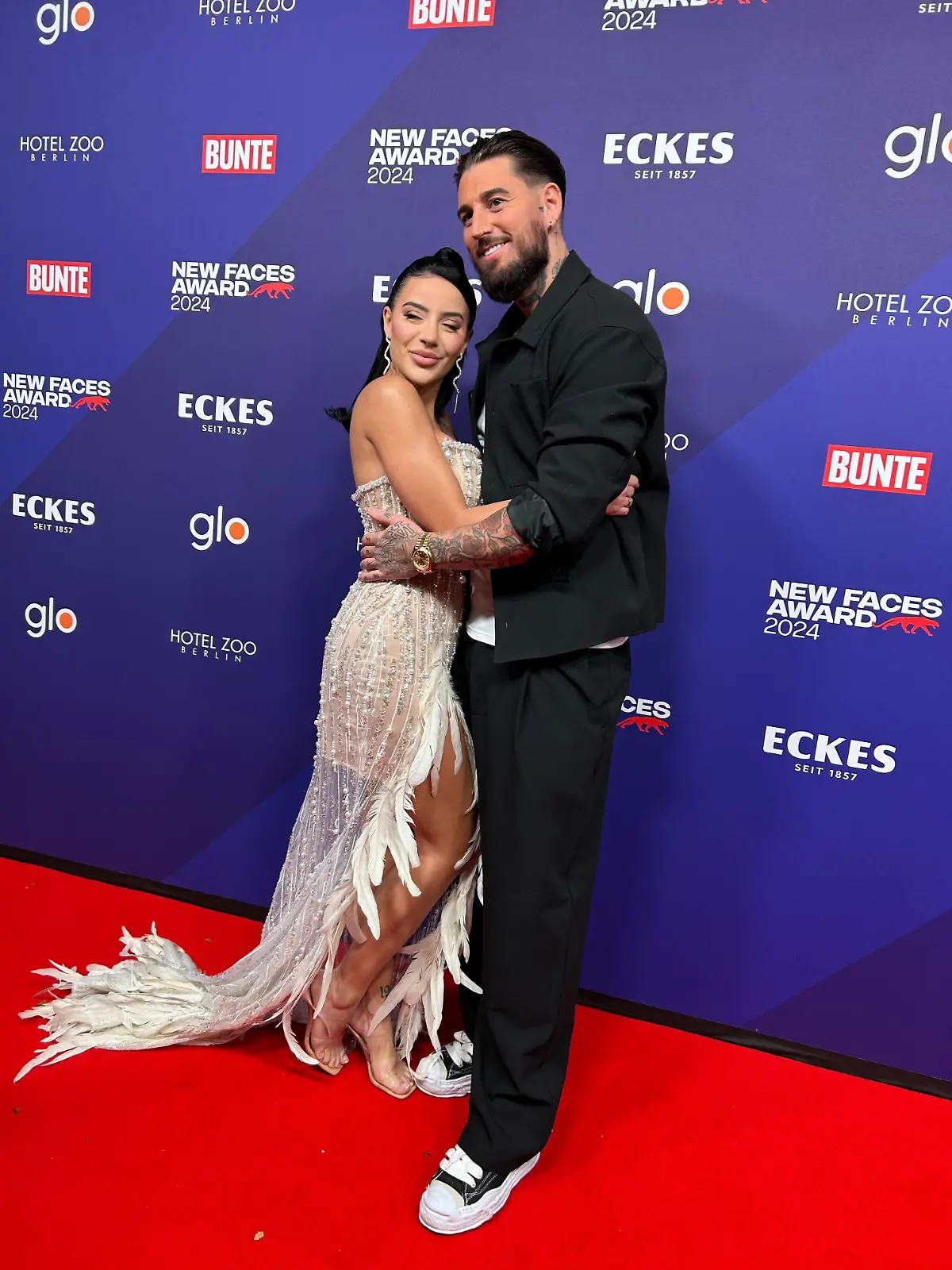 Leyla Lahouar und Mike Heiter