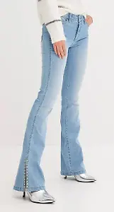 Jeans-Schlaghose Mid-Waist