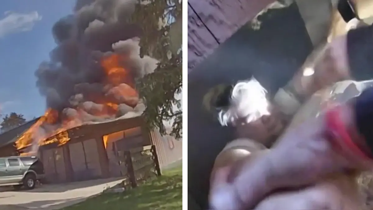 Frau (31) flüchtet vor Flammen – allein in der Todesfalle im Keller hat sie keine Chance!