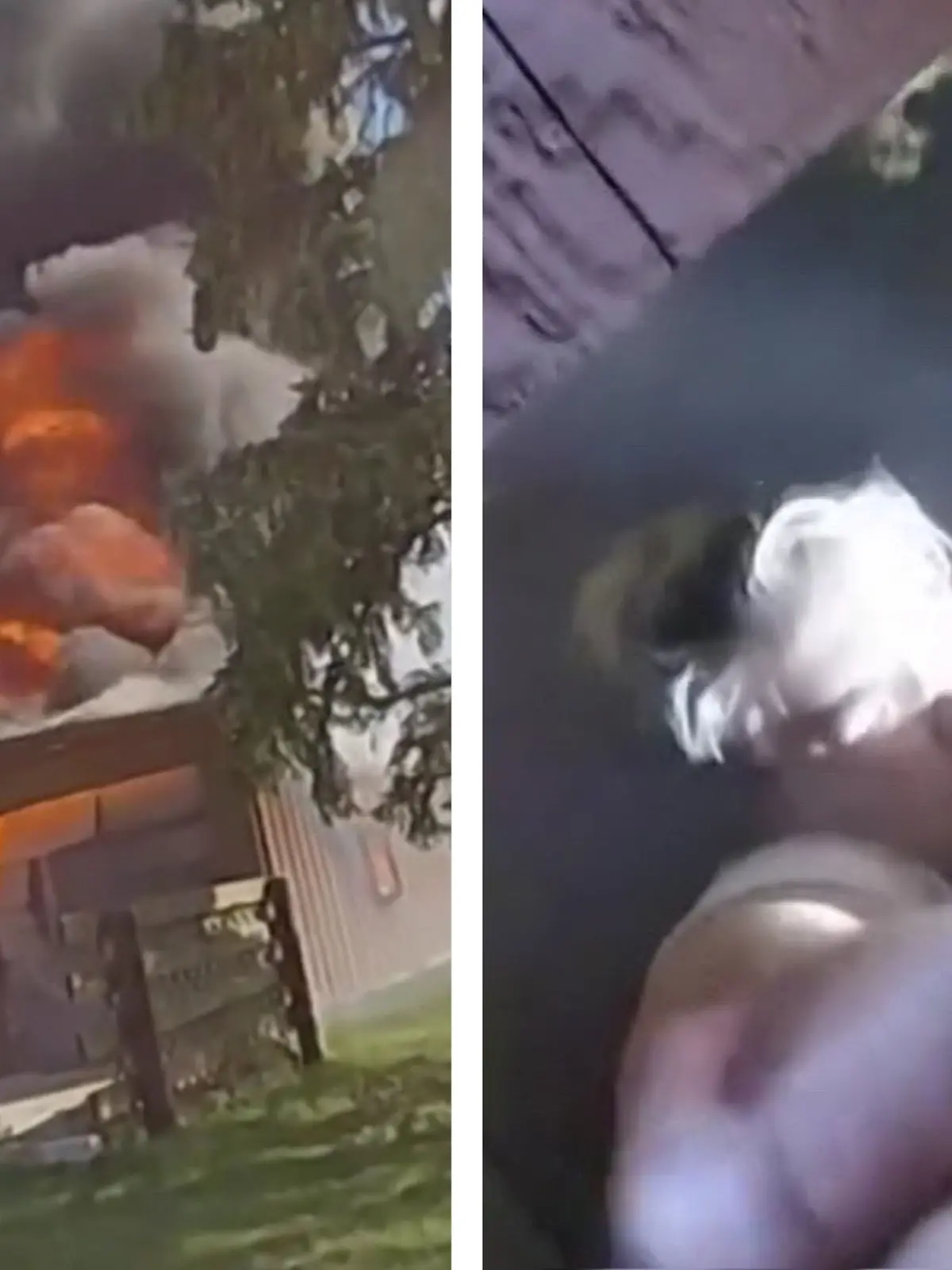 Bild zu: "Todesfalle Keller! Frau (31) flieht vor Feuer - alleine hat sie keine Chance"