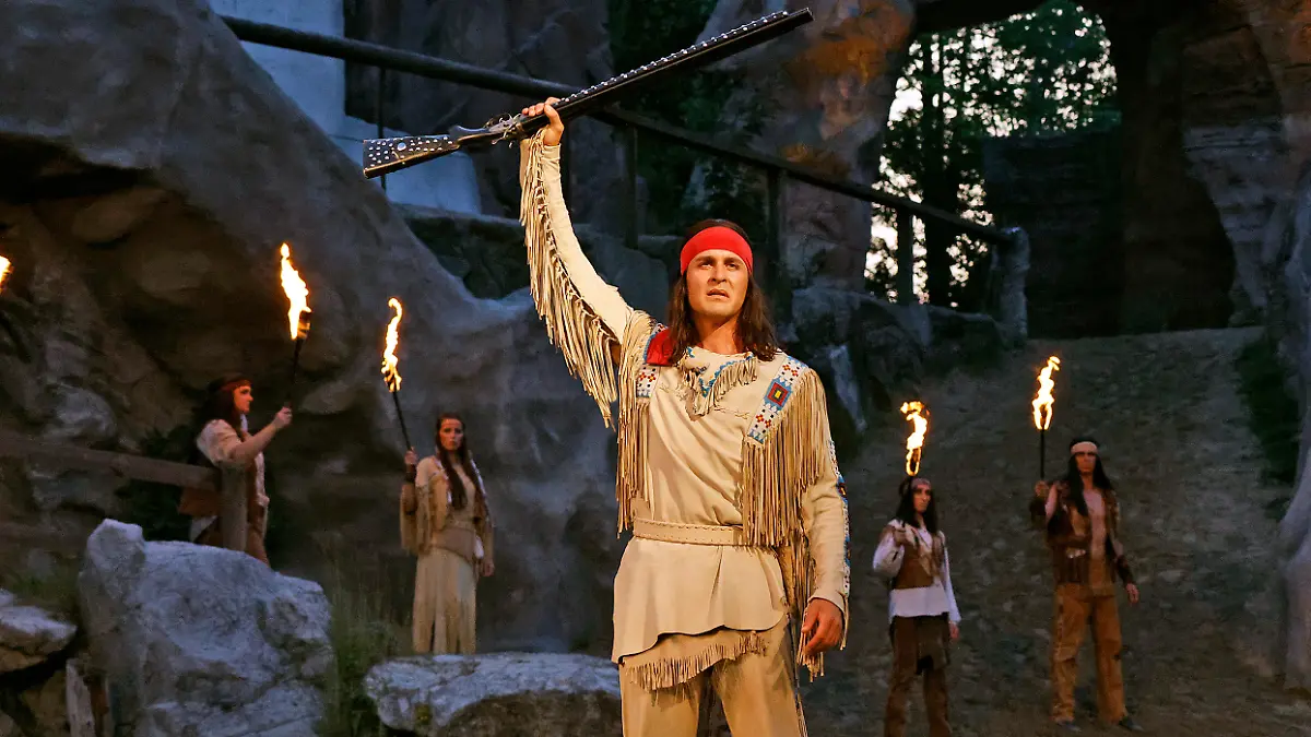 Alexander Klaws erlebt auch 2025 wieder wilde Abenteuer als Winnetou.