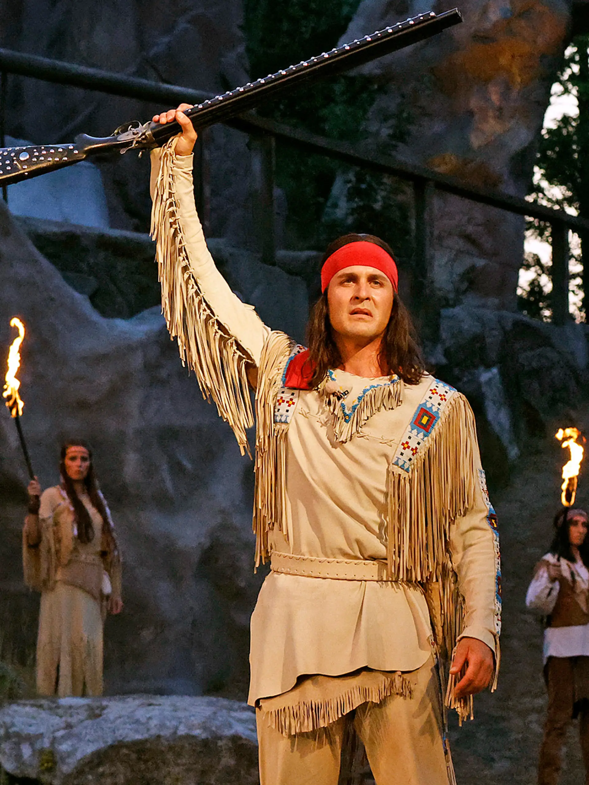 Alexander Klaws erlebt auch 2025 wieder wilde Abenteuer als Winnetou.