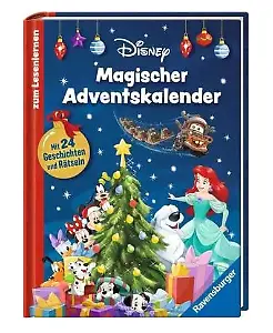Disney: Magischer Adventskalender zum Lesenlernen