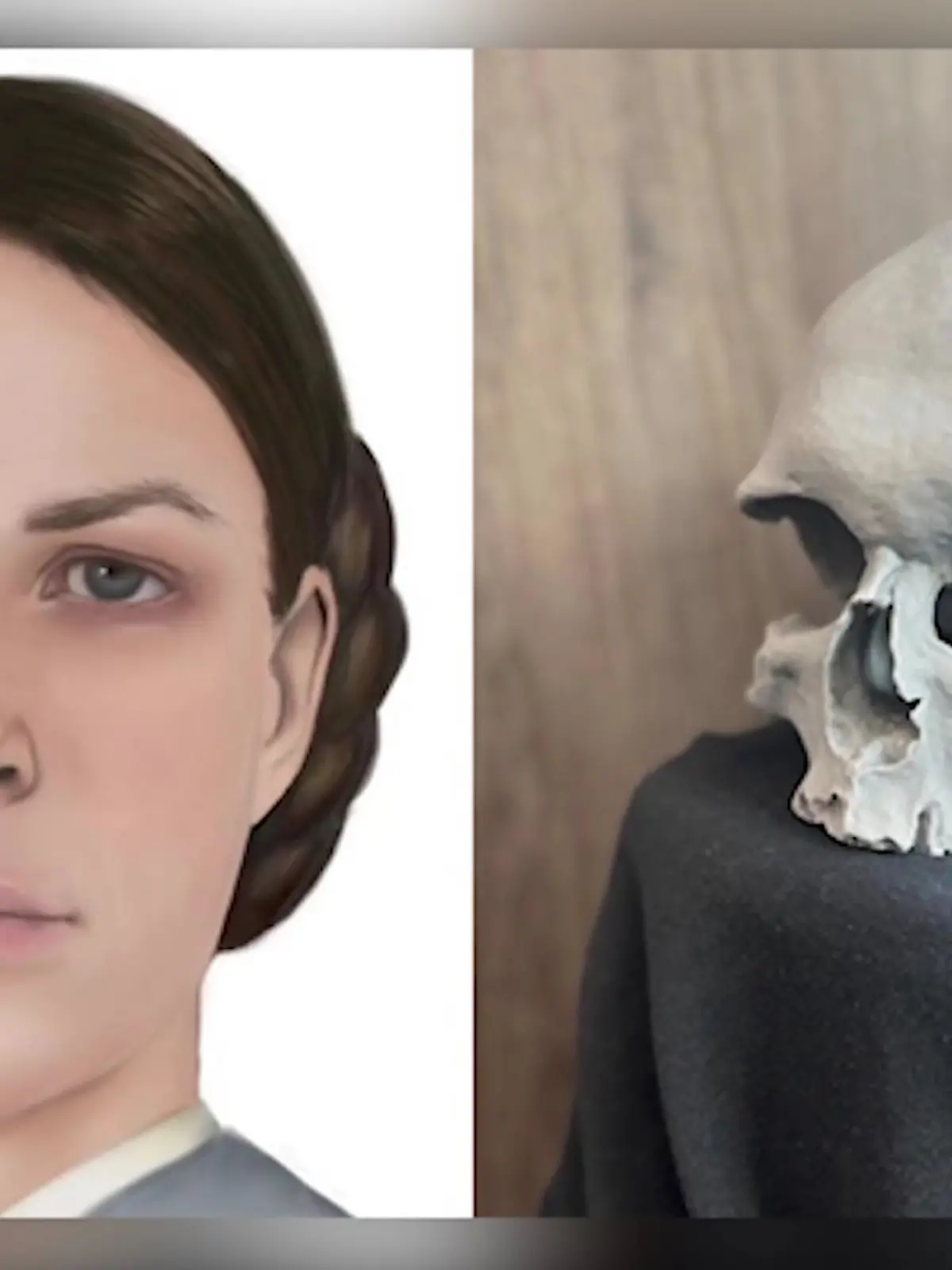 Bild zu: "Schädel in Hauswand gefunden –  Polizei löst 150 Jahre alten Cold Case"