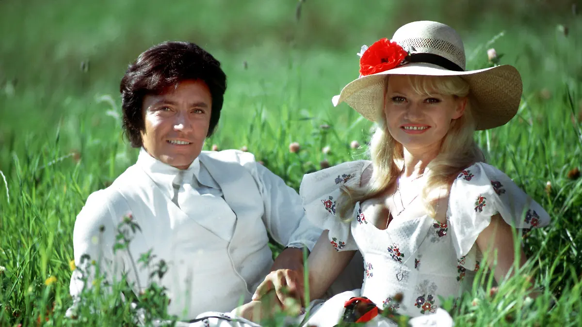 Schlagerstar Rex Gildo mit Ehefrau Marion
