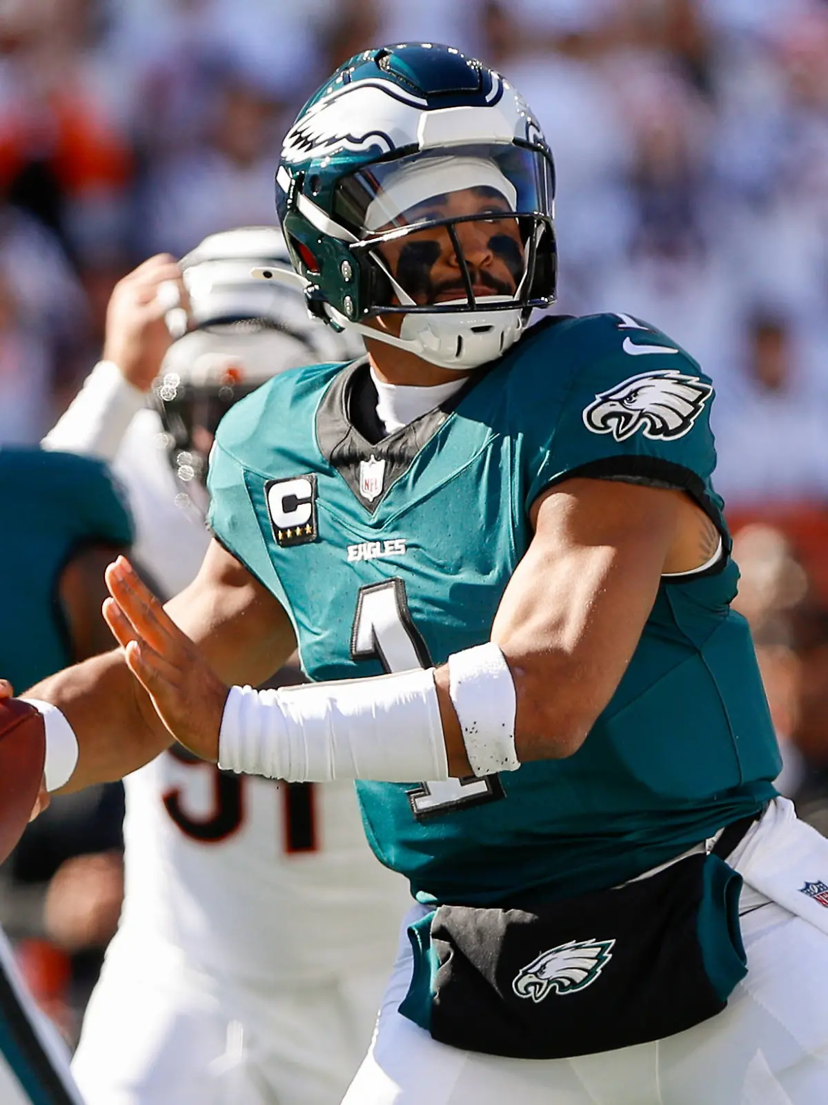 Bild zu: "Späte Abreibung! Eagles lassen Bengals keine Chance!"