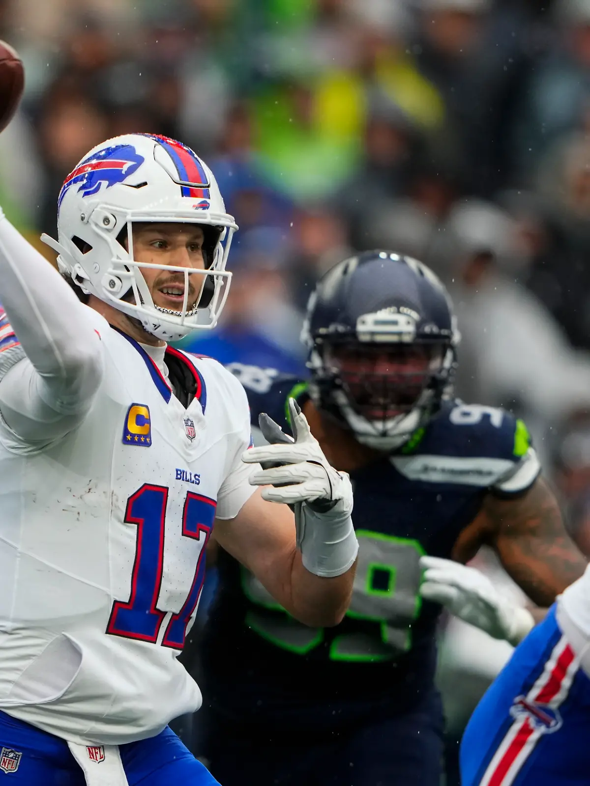 Josh Allen führte die Bills zum Sieg gegen die Seahawks.