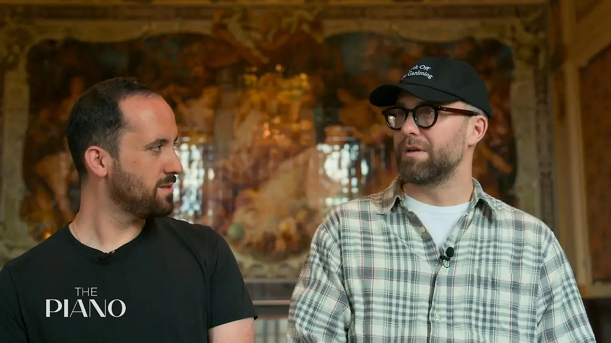 Auch für Mark und Igor ist das eine neue Situation Große Aufregung vor der Show
