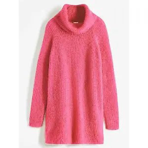 Oversize-Rollkragenpullover