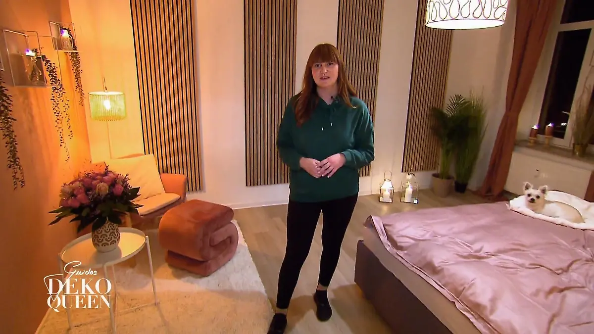 So sieht Julias Schlafzimmer jetzt aus Romantisch in Rosa