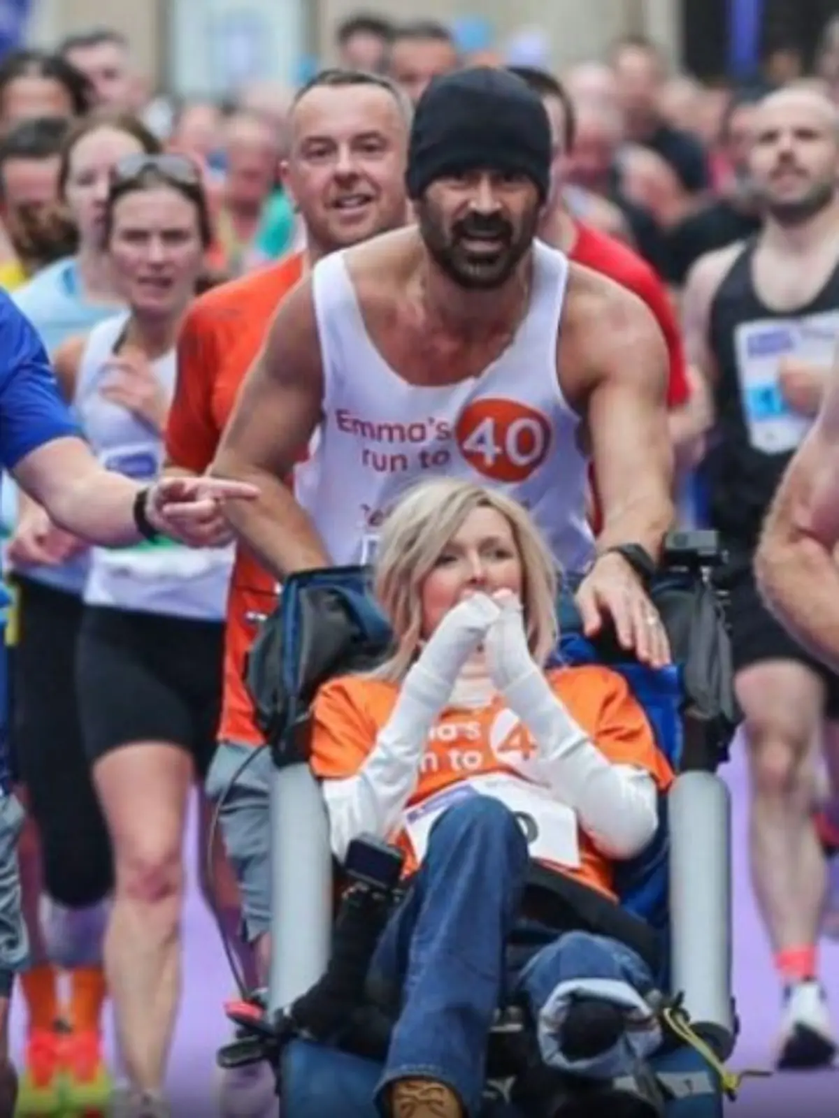 Colin Farrell läuft Marathon in Dublin