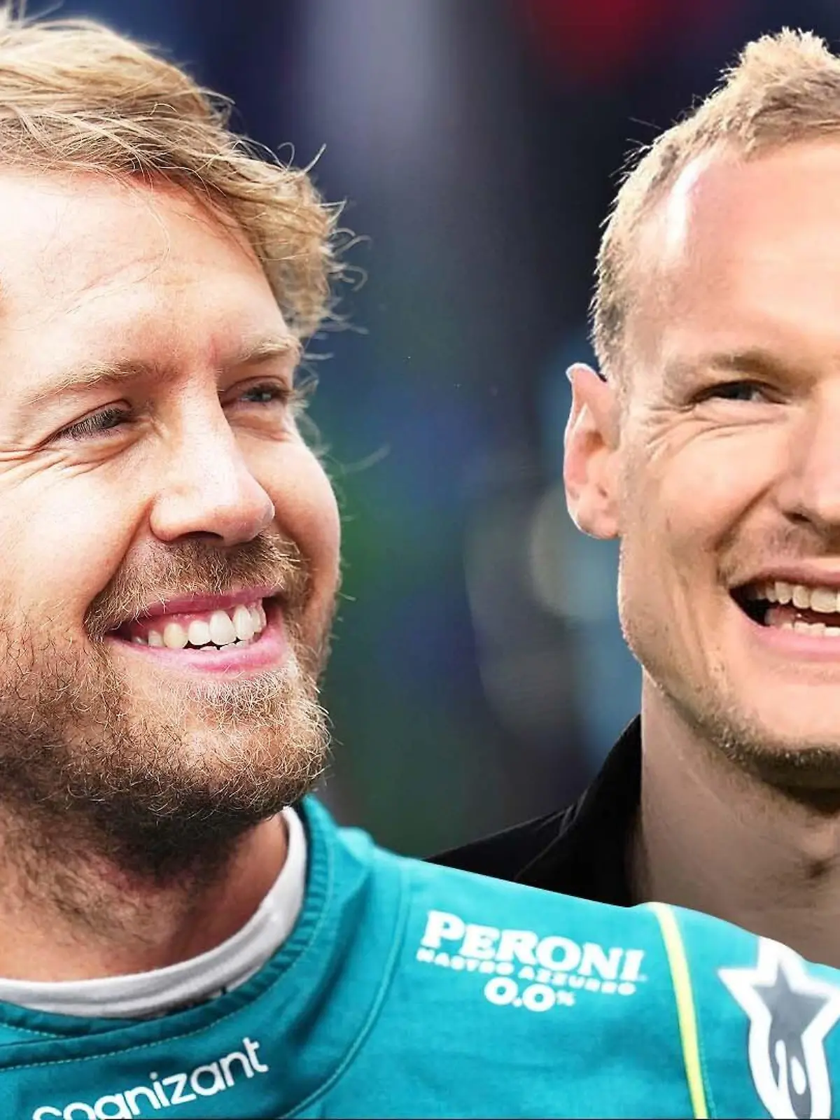 Sebastian Vettel und Sebastian Rode: Hessen unter sich.