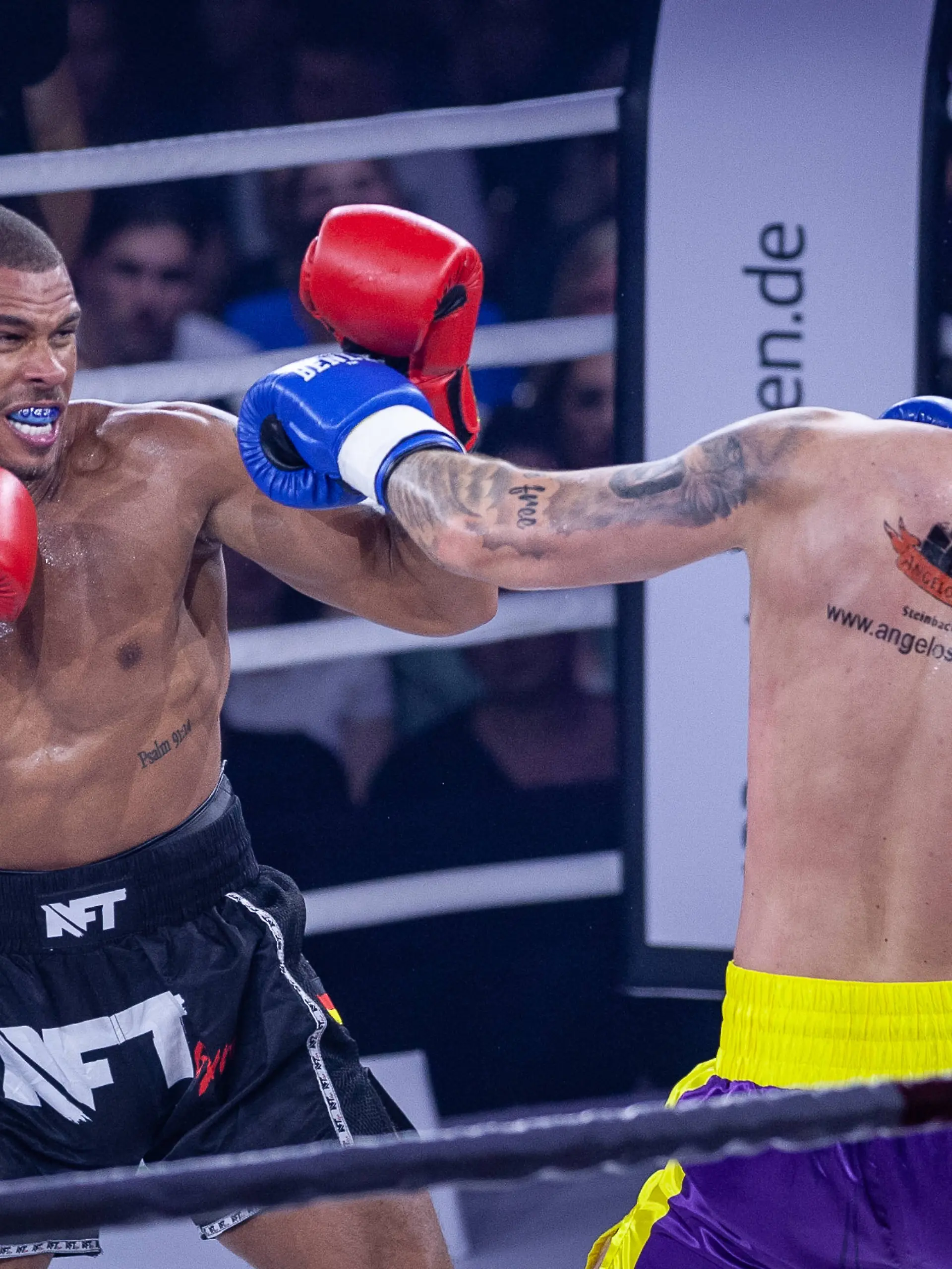Kevin Njie steigt bei Fame Fighting in den Ring