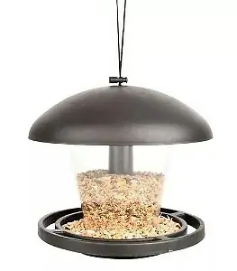 Esschert Design FB459 Vogelfutterspender - Schwarz