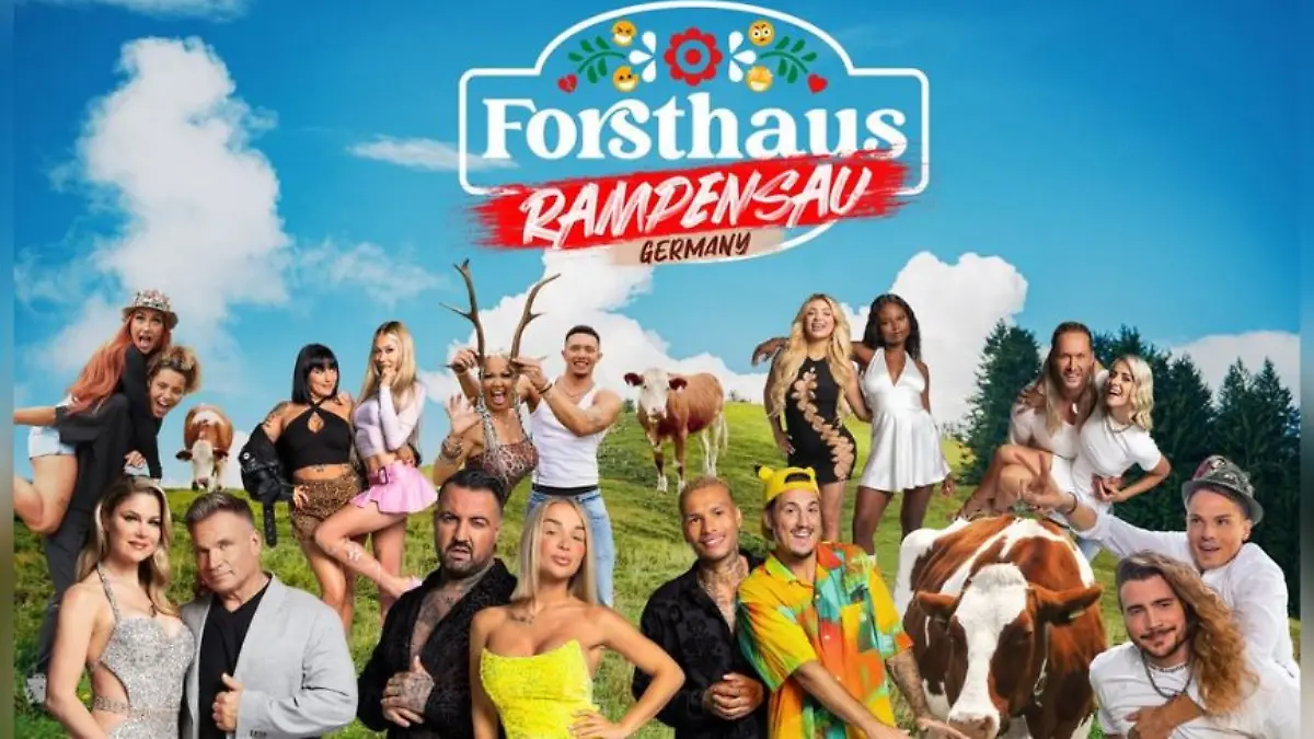 Neun Promi-Paarungen sind in der zweiten Staffel „Forsthaus Rampensau Germany” zu sehen. 