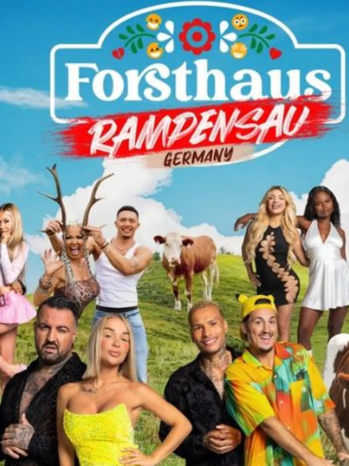 Neun Promi-Paarungen sind in der zweiten Staffel „Forsthaus Rampensau Germany” zu sehen. 