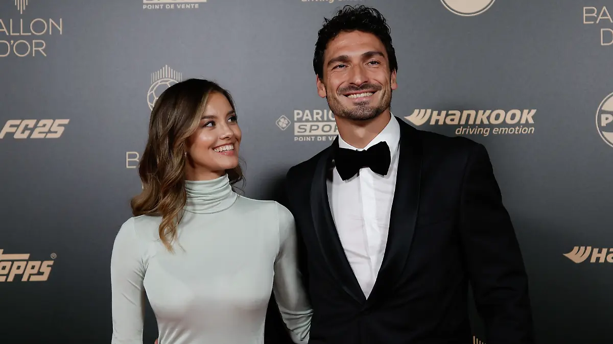 Nicola Cavanis und Mats Hummels beim „Ballon d’Or”.