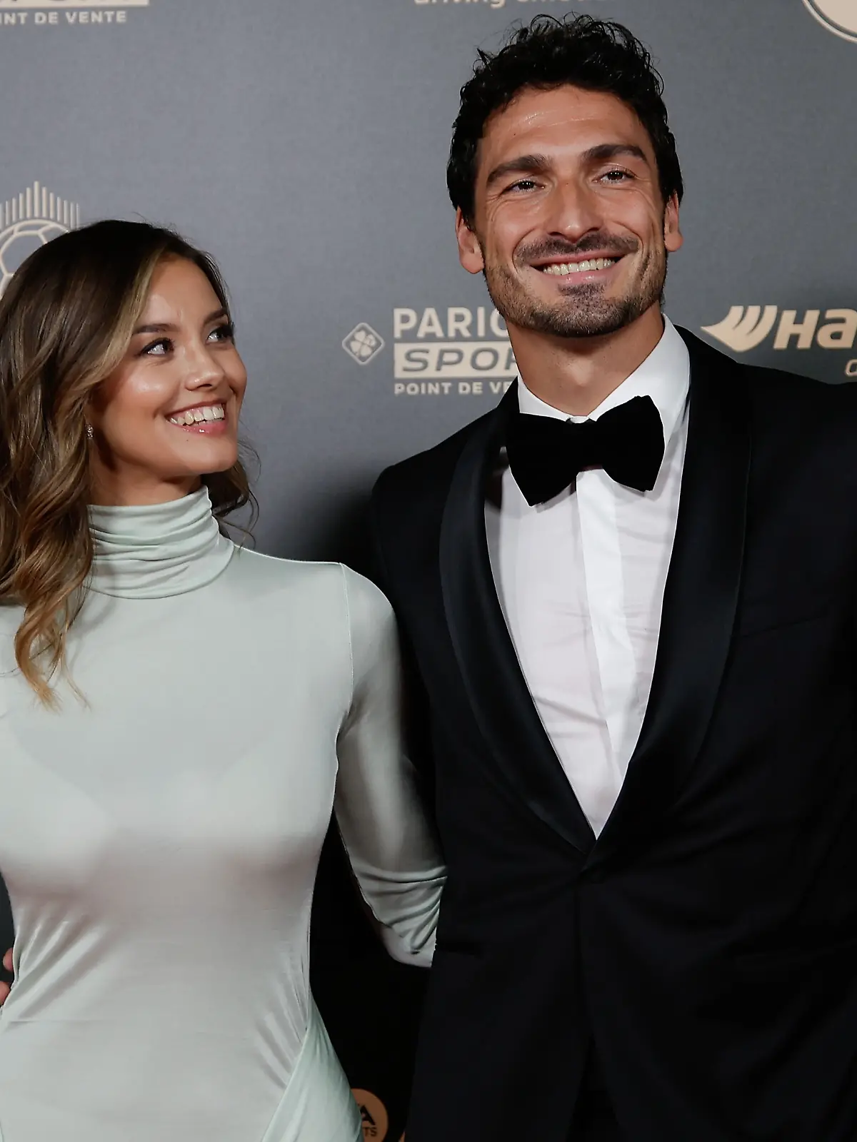 Nicola Cavanis und Mats Hummels beim „Ballon d’Or”. 