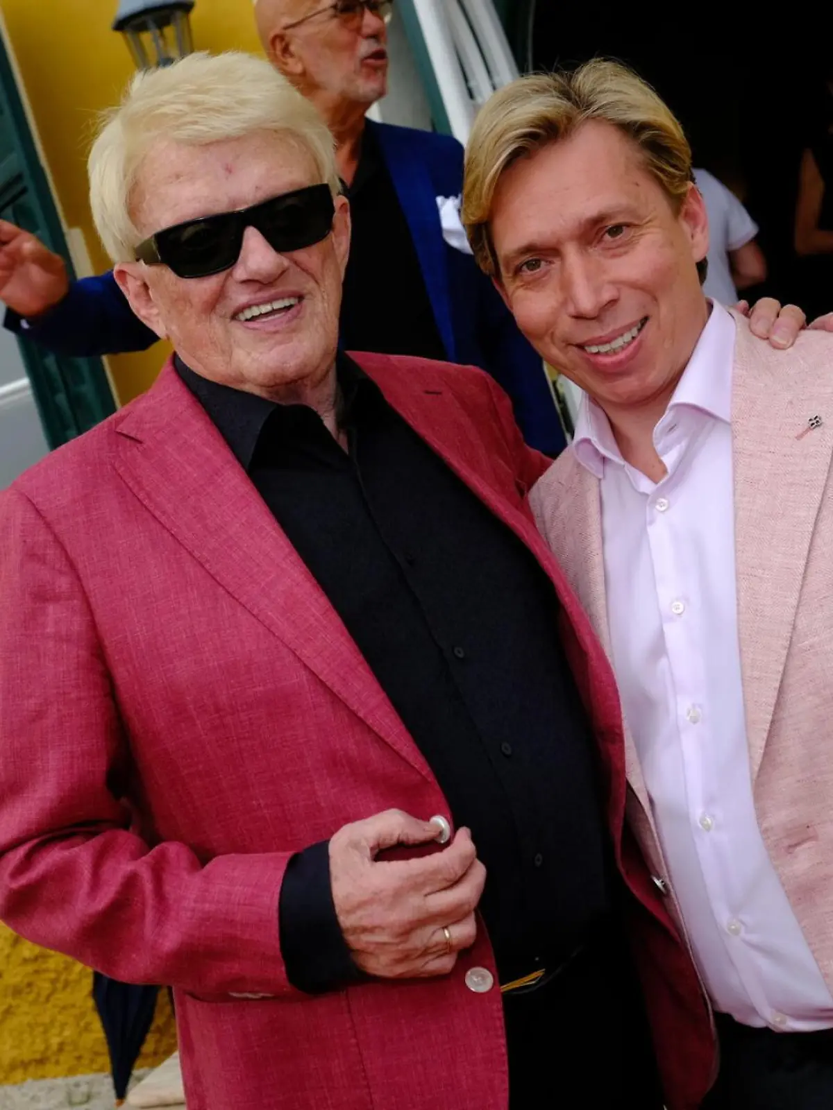 Heino und sein Manager Helmut Werner