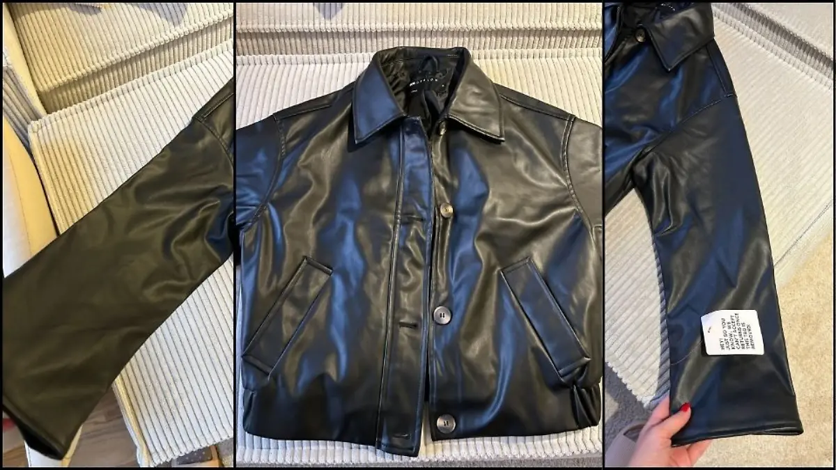 Fabiennes Jacke weist keinerlei Mängel auf.