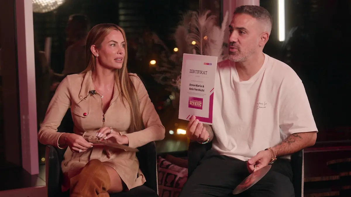 Test bestanden: Anna-Maria Ferchichi und Bushido bekommen von uns ein Zertifikat fürs Sommerhaus.