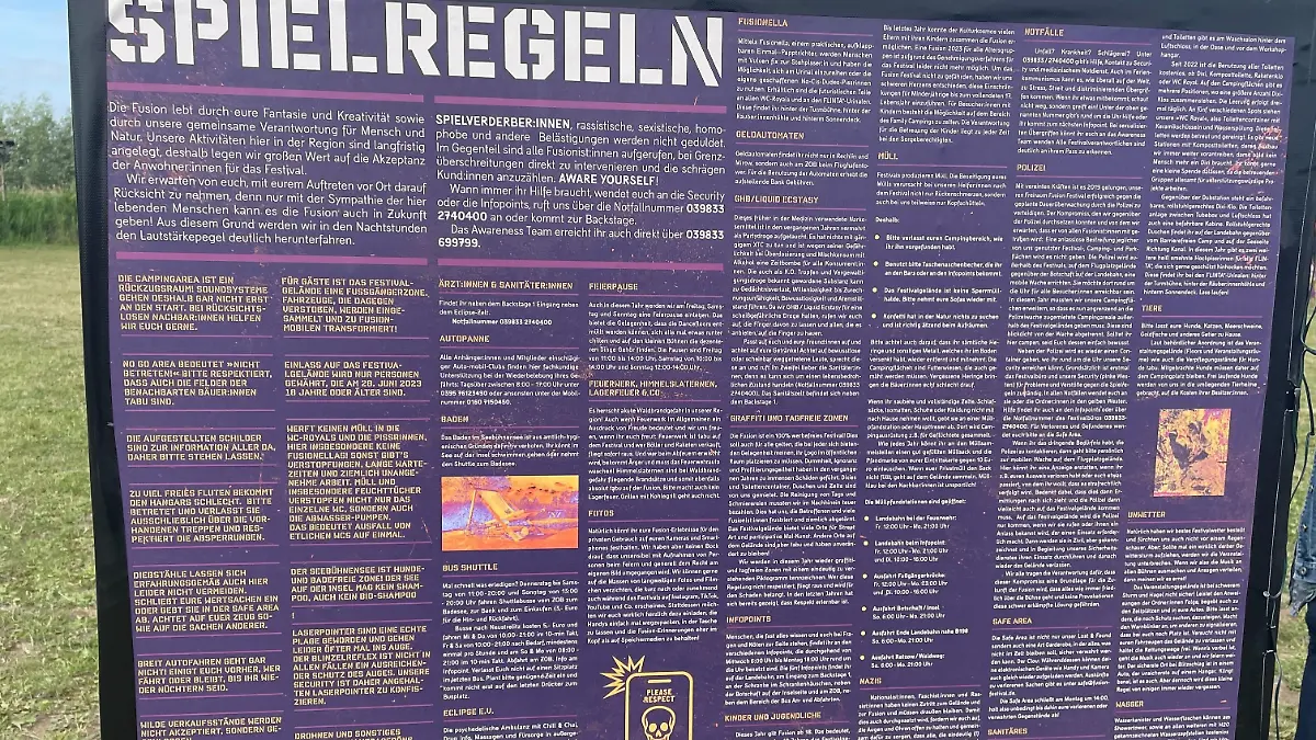 Die Hausordnung der Fusion