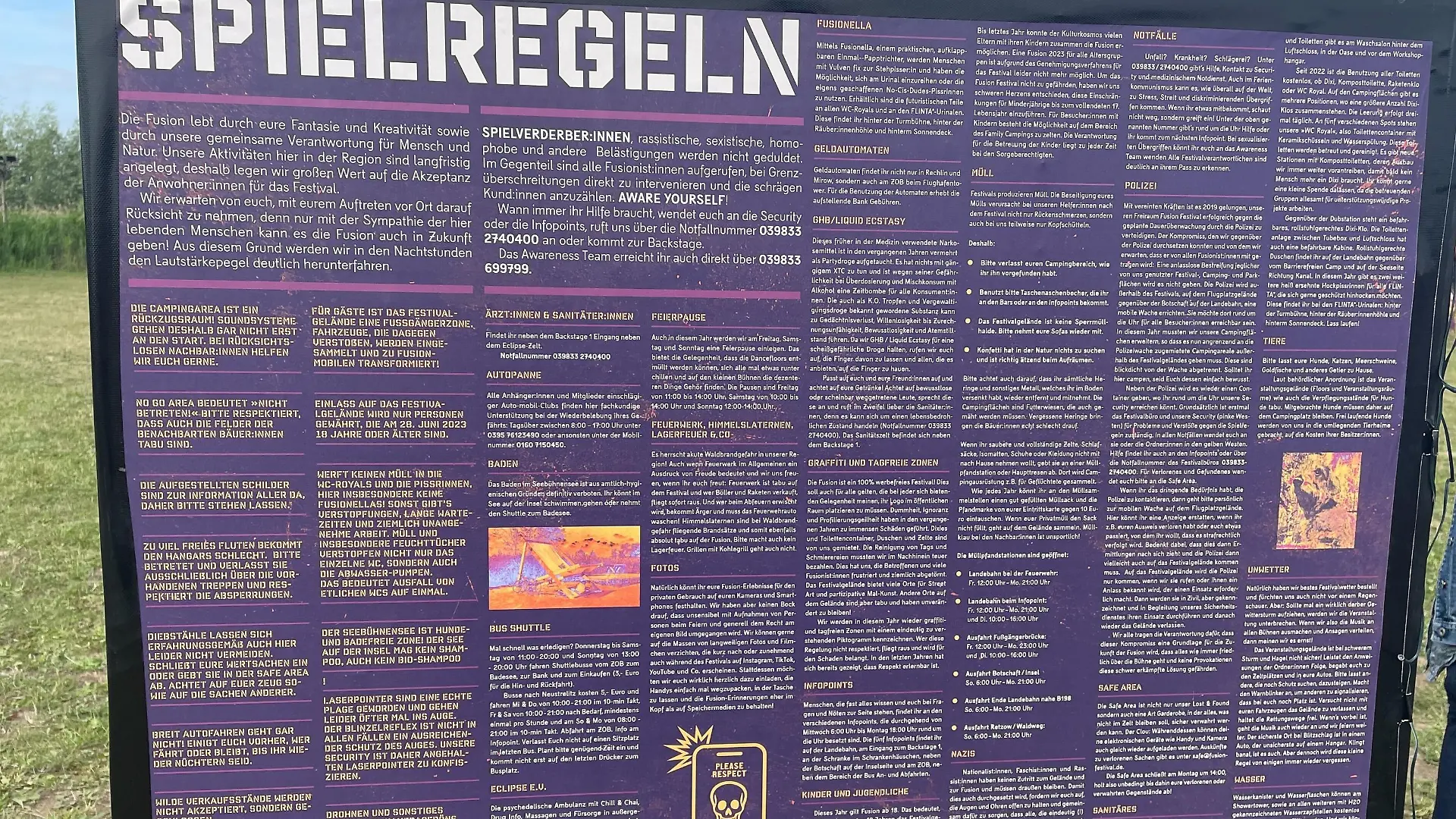 Die Hausordnung der Fusion