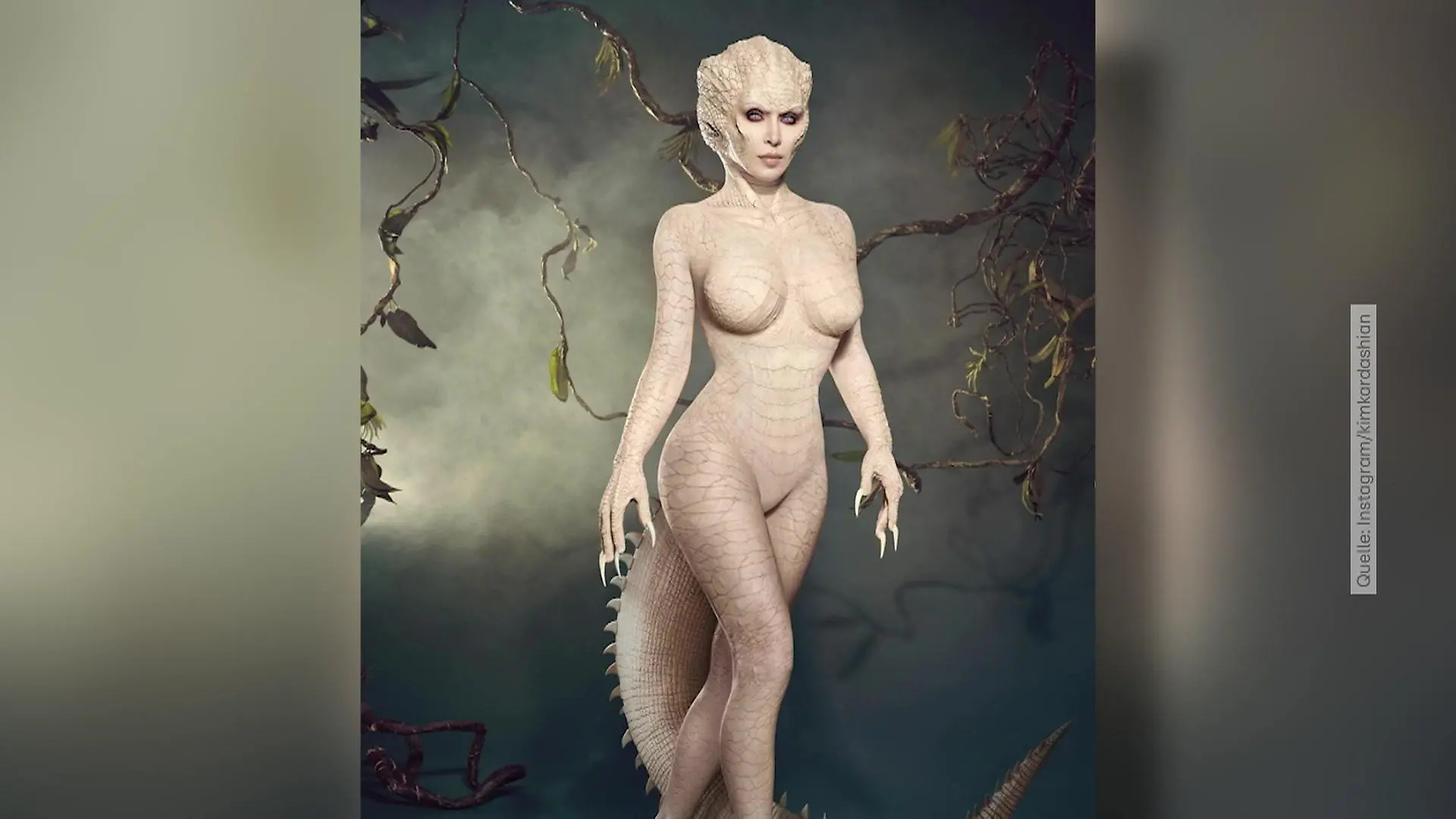 Wer ist denn dieser Alligator? Hollywood im Halloweenfieber