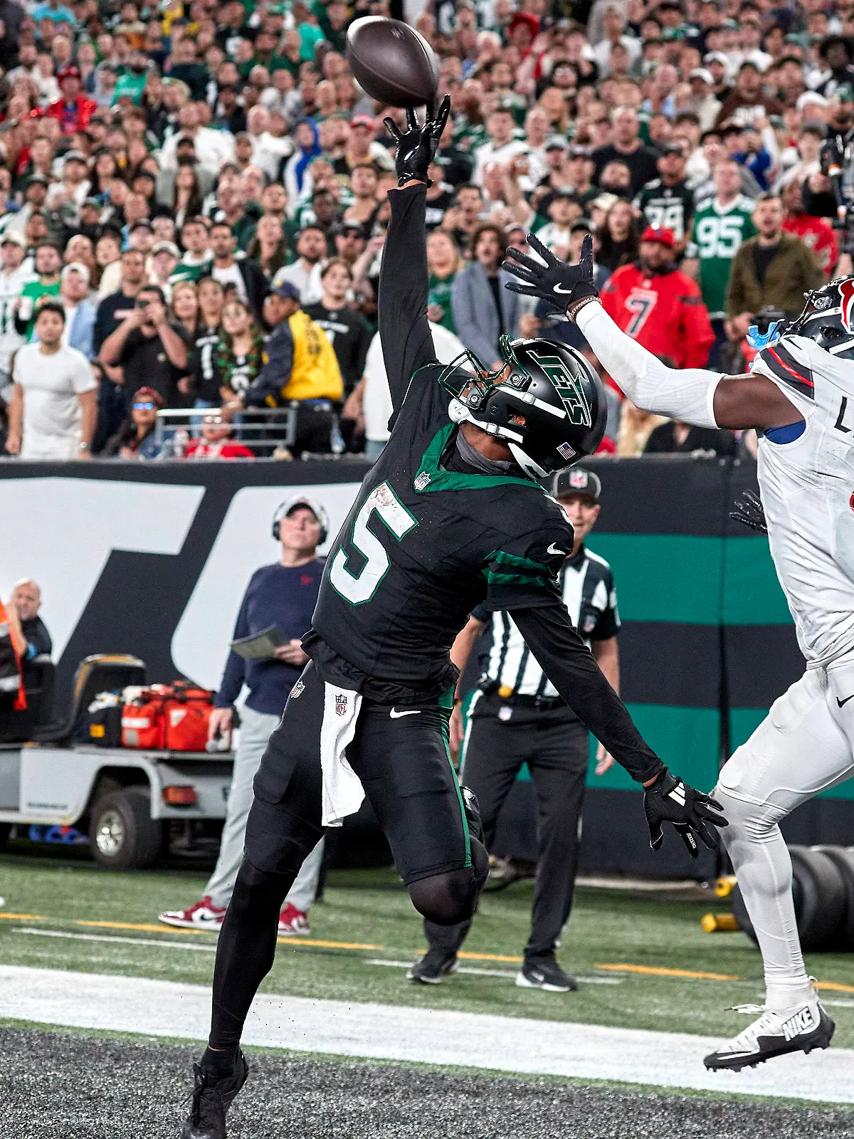 Bild zu: "Jets-Star mit dem Touchdown des Jahres"