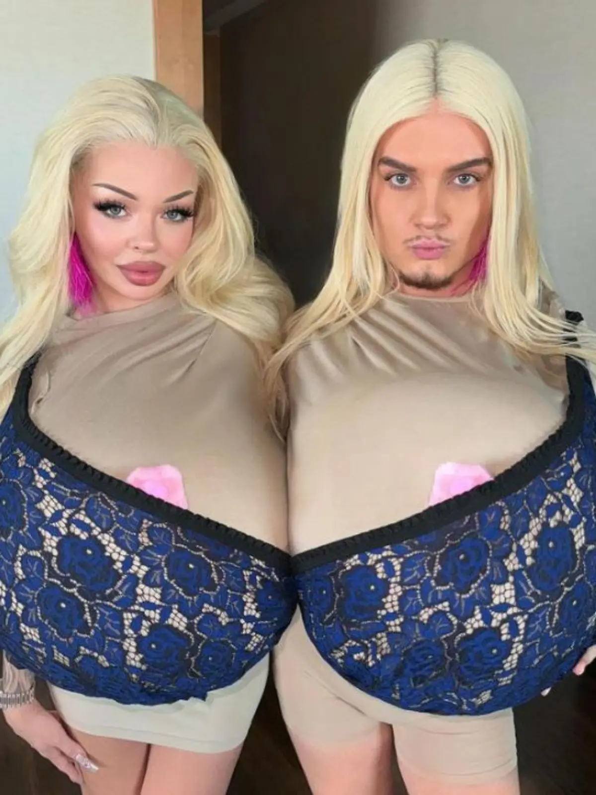 Katja Krasavice und Twenty4Tim machen kostümtechnisch gemeinsame Sache