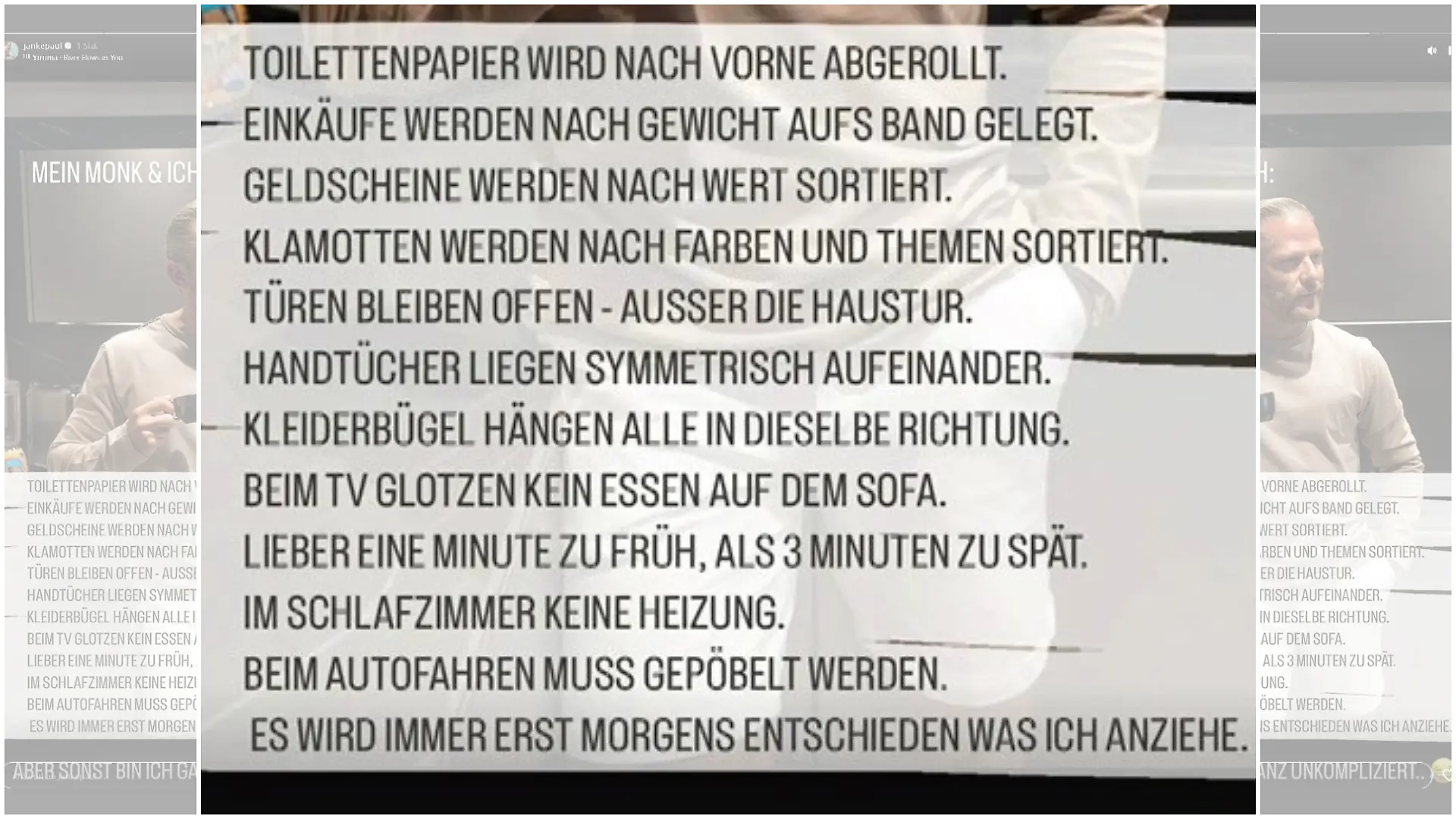 Das sind die Ticks von Paul Janke