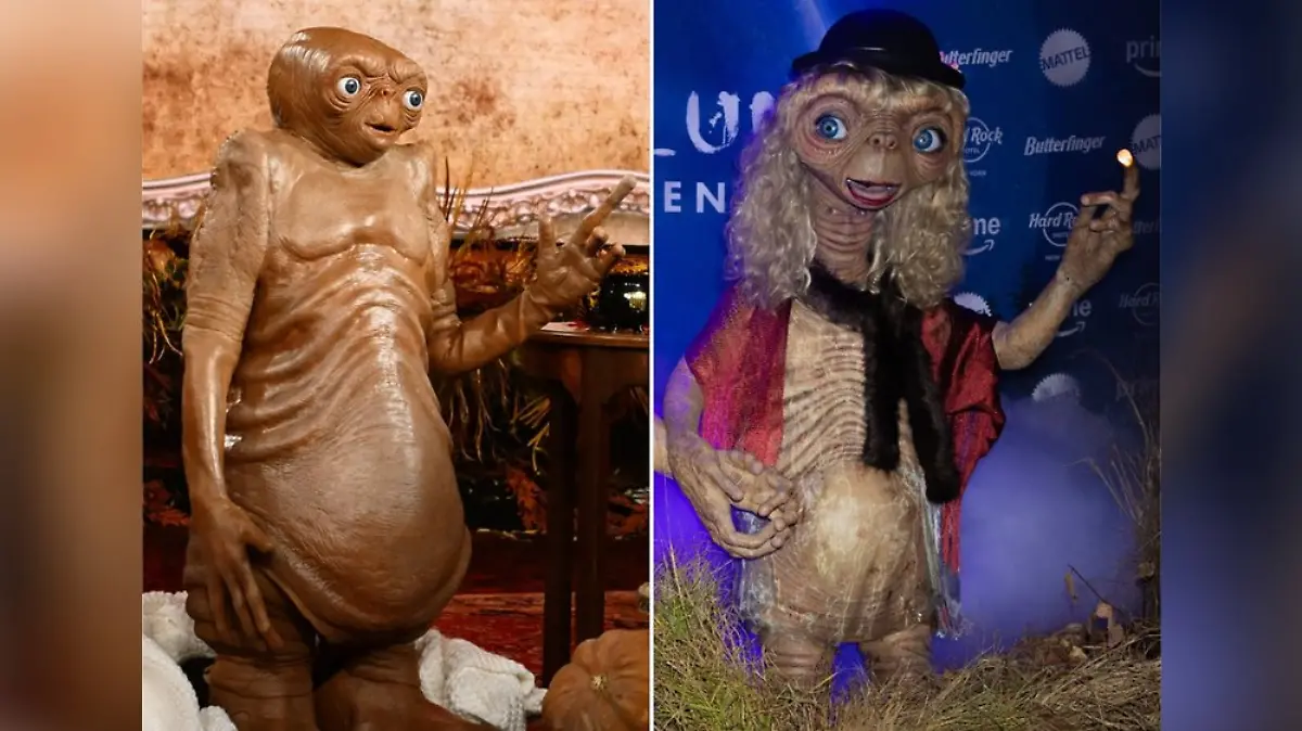 Janelle Monáe und Heidi Klum verkleideten sich als E.T.